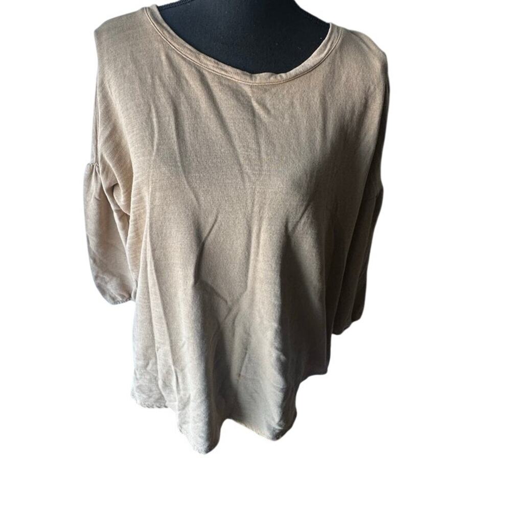 J. Jill Pure Textured Cotton Tunic Pullover Top – Size L
